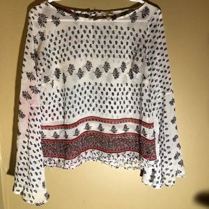 Sheer Decorative Blouse